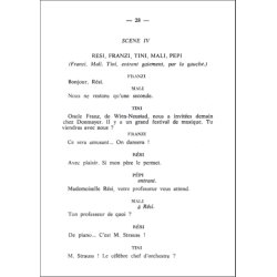 Valses De Vienne Livret